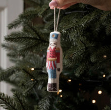 Load image into Gallery viewer, Christmas Tree Decoration - Nutcracker Soldier
