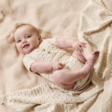 Load image into Gallery viewer, Wilson &amp; Frenchy - Milk Cloud Organic Knitted Chevron Bodysuit
