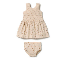 Load image into Gallery viewer, Wilson &amp; Frenchy - Little Lady Bugs Organic Dress Set
