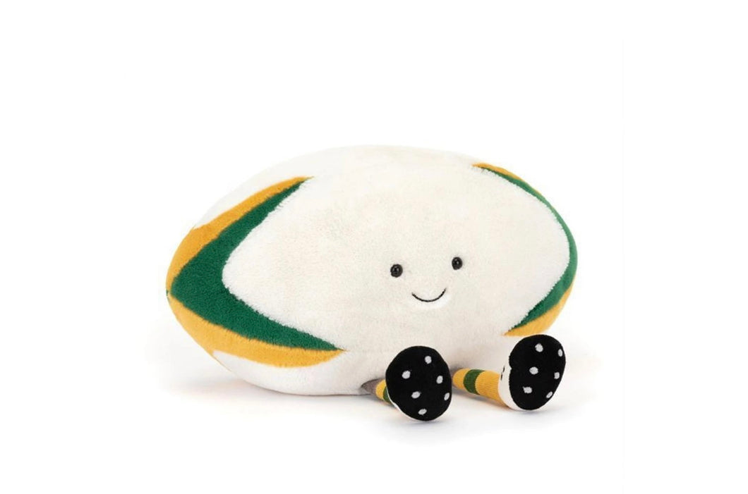 Jellycat - Amuseables Sports Australian Rugby Ball