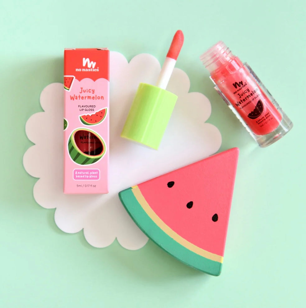 No Nasties - Natural Kids Lip Gloss Juicy Watermelon