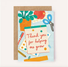 Load image into Gallery viewer, Lauren Sissons Studio - Thank You Teacher Card - Appreciation Mentor Coach Growth
