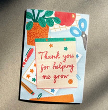 Load image into Gallery viewer, Lauren Sissons Studio - Thank You Teacher Card - Appreciation Mentor Coach Growth
