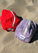 Load image into Gallery viewer, Grown - Bubble Terry Towelling Pouch - Mauve
