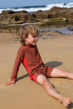 Load image into Gallery viewer, Grown - Zip LS Swim Suit - Teddy
