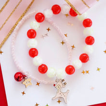 Load image into Gallery viewer, Lauren Hinkley - Jingle Bell Reindeer Bracelet Set
