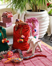 Load image into Gallery viewer, Kip &amp; Co - Rose Cotton Velvet Santa Sack
