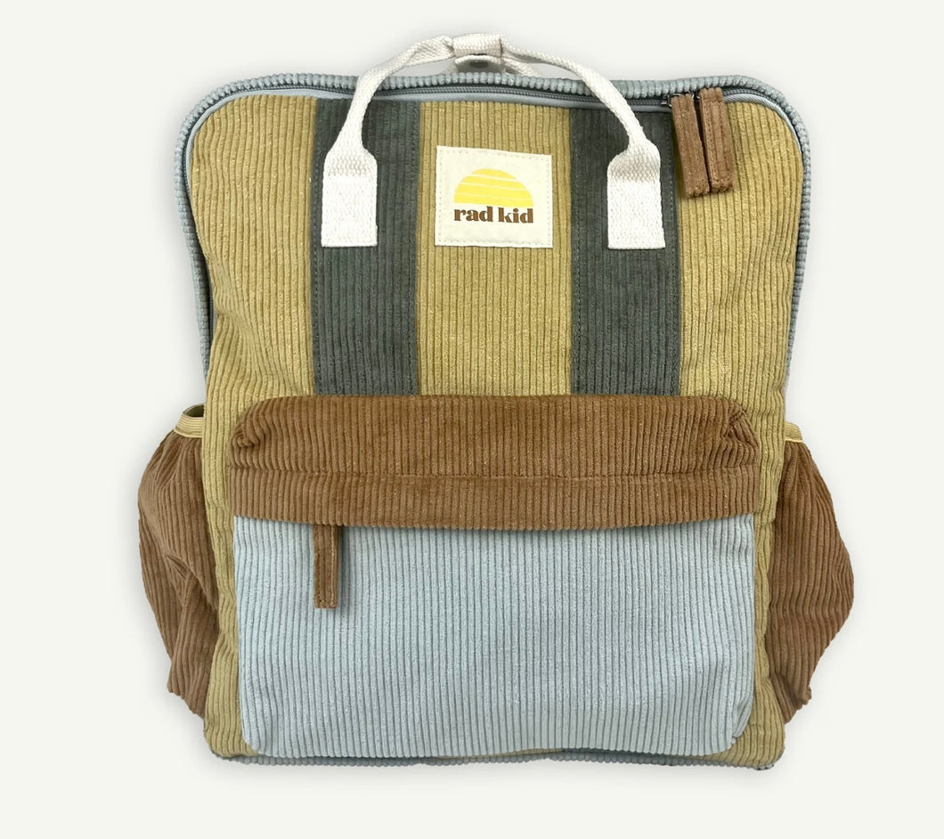 Banabae - Corduroy Splice Eco Kids Backpack SCOUT