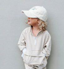 Load image into Gallery viewer, Golden Child Children's White Terry Towelling Cap
