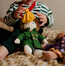 Load image into Gallery viewer, Olli Ella - Dress Me Dinky - Charlie Chestnut - Green
