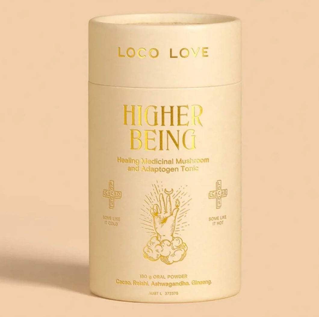 Loco Love - Higher Being Medicinal Mushroom & Adaptogenic Tonic Powder 180g