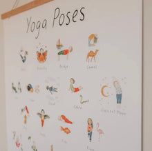 Load image into Gallery viewer, Mindful &amp; Co - Yoga Poses Print / Poster
