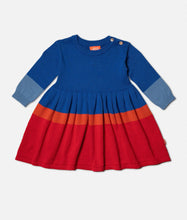 Load image into Gallery viewer, DAS IST MAURICE - Jacquard Knit Dress Colour Block

