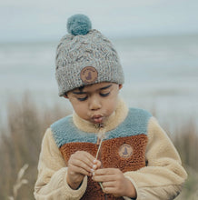 Load image into Gallery viewer, CryWolf - Pom Pom Beanie Blue Speckle
