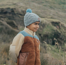Load image into Gallery viewer, CryWolf - Pom Pom Beanie Blue Speckle
