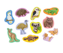 Load image into Gallery viewer, Crocodile Creek - Let&#39;s Begin Puzzle 2 pc - Aussie Animals
