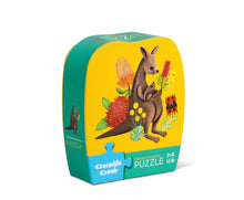 Load image into Gallery viewer, Crocodile Creek - Mini Puzzle 12 pc - Kangaroo &amp; Joey
