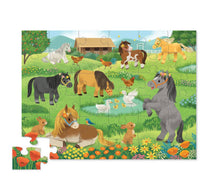 Load image into Gallery viewer, Crocodile Creek - Classic Floor Puzzle 36 pc - Pretty Ponies
