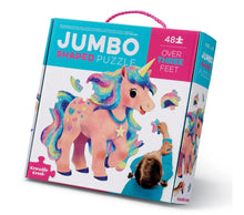 Load image into Gallery viewer, Crocodile Creek - Jumbo Puzzle 48 pc - Unicorn
