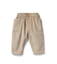Load image into Gallery viewer, Wilson &amp; Frenchy - Organic Cord Pant Sand

