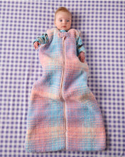 Load image into Gallery viewer, Kip &amp; Co - Pastel Dreams Tartan Sherpa Sleep Bag
