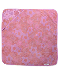 Load image into Gallery viewer, Kip &amp; Co - Peach Fleur Terry Baby Towel
