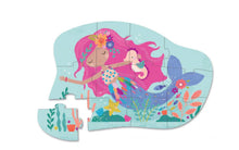 Load image into Gallery viewer, Crocodile Creek - Mermaid Dreams Mini Puzzle 12 pc
