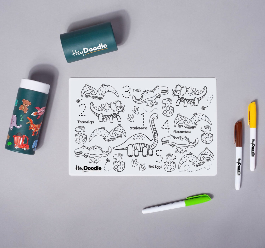 Hey Doodle - Reusable Marker MINI Placemats